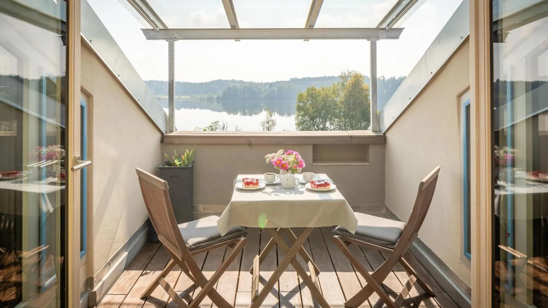 Ferienwohnung Loggia Bad Endorf